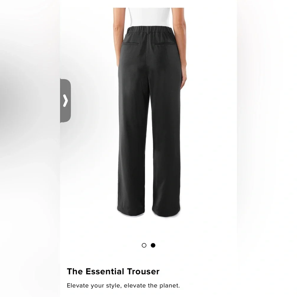 Matty M, Black Wide-Leg Pants, XL, nwt! - Picture 1 of 7